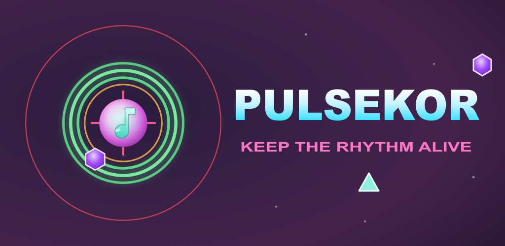 Pulsekor key art &ndash; Keep the rhythm alive